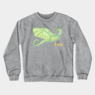 Luna the SilkWing (w/ name) Crewneck Sweatshirt